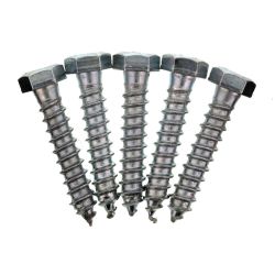 Hex-Head Lag Bolt 3/8" x 2" 100 Pack - 937531