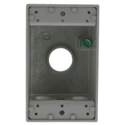 Outdoor Electrical Box 1/2" Single Gang - 950066