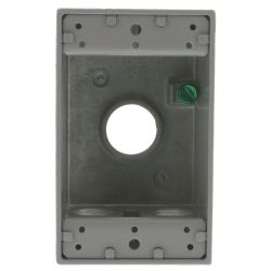 Outdoor Electrical Box 3/4" Single Gang - 91215