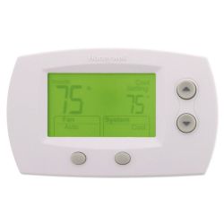 FocusPRO5000 Digital Non-Programmable Thermostat Large Screen 2 Heat 1 Cool (HP) 2 Heat 2 Cool (AC) - 917971