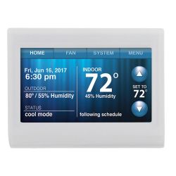 Pro9000 Programmable Color Touchscreen WiFi Thermostat 3 Heat 2 Cool (HP) 2 Heat 2 Cool (AC) - 947782