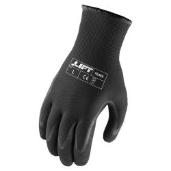 Palmer Nitrile Protective Micro Foam Gloves Black Large - 974840