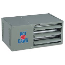 Hot Dawg Low Profile Gas Unit Heater Power Vented 30,000 BTU 115V - 925272