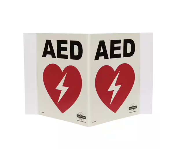 Illuminating AED Panoramic Sign - 91003265556