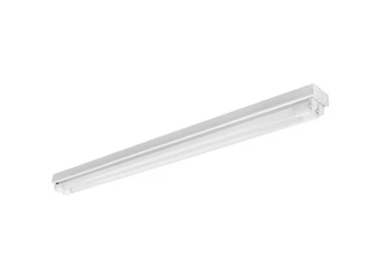 4 ft. 2-Light, 32-Watt, LED White Strip T8/T12 5000K (LED Tubes Included) - 91010375940