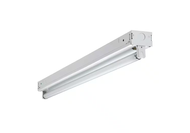 2 ft. 17-Watt 1-Lamp T8 Fluorescent White Strip Light - 91003865147