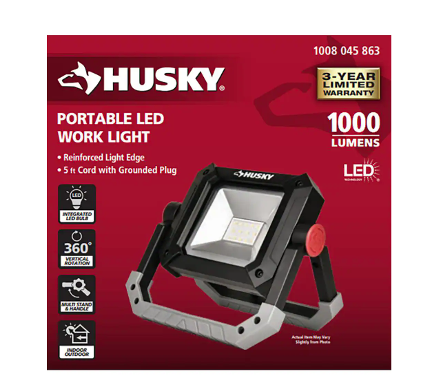 1000 Lumens LED Portable Work Light - 91008045863