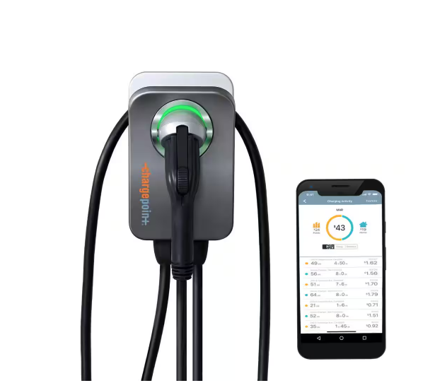 23 ft. 240-Volt Home Flex Level 2 WiFi NEMA 6-50 Plug Electric Vehicle EV Charger - 91004822242