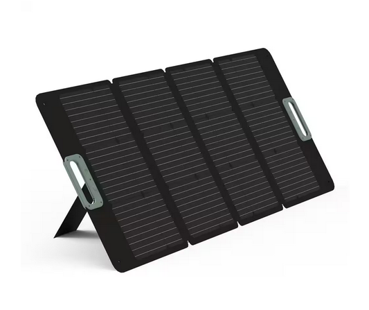 100-Watt Portable Solar Panel, Foldable Waterproof for Outdoor Power connect USB, Power Station/Generator, Chainable - 91010039175