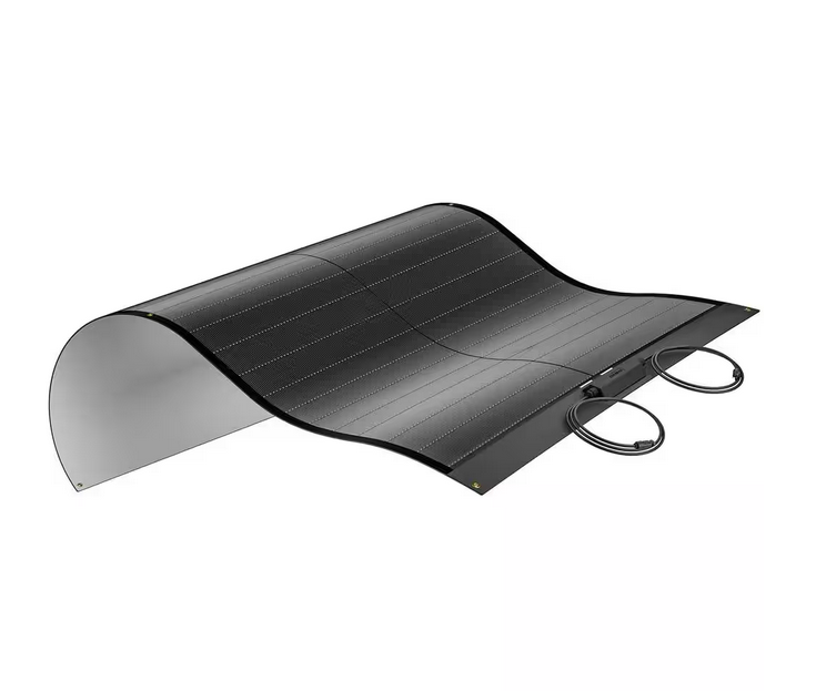 100-Watt CIGS Thin-Film Flexible Solar Panel with High-Efficiency Module for Outdoors and Emergency - 91009064295