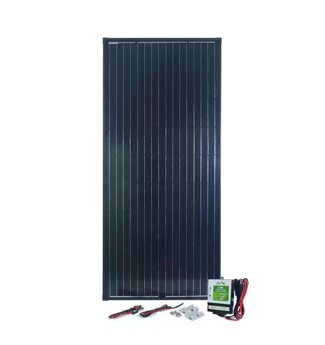 180-Watt Monocrystalline Solar Panel with Charge Controller