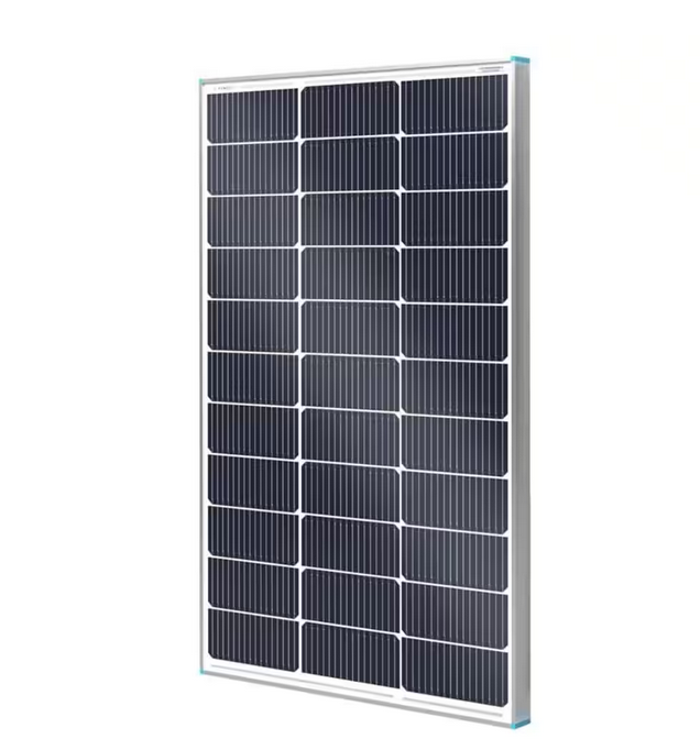 100-Watt N-Type 16BB Solar Panel with 12V and 25% High Efficiency, PV Module Power Charger - 91011948102