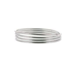 Aluminum Tubing 1/4" x 5' Silver - 932875