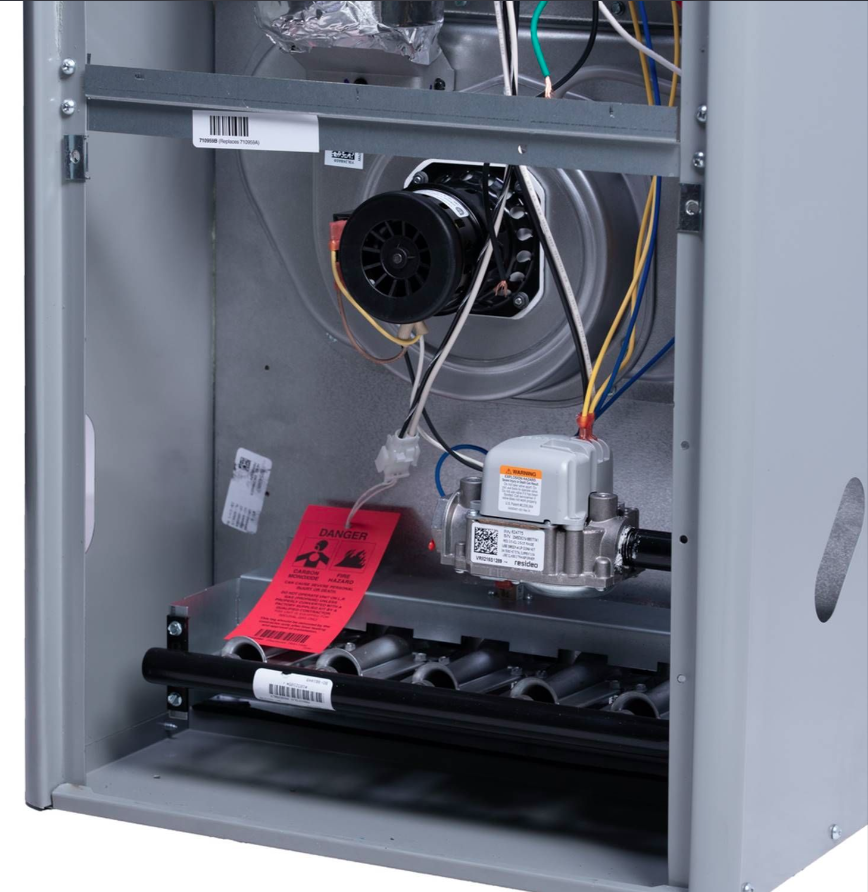 N-Series Ultra Low NOx Gas Furnace 80% Single Stage 70,000 BTU Non-Variable Upflow/Horizontal 17.5" wide - 977362