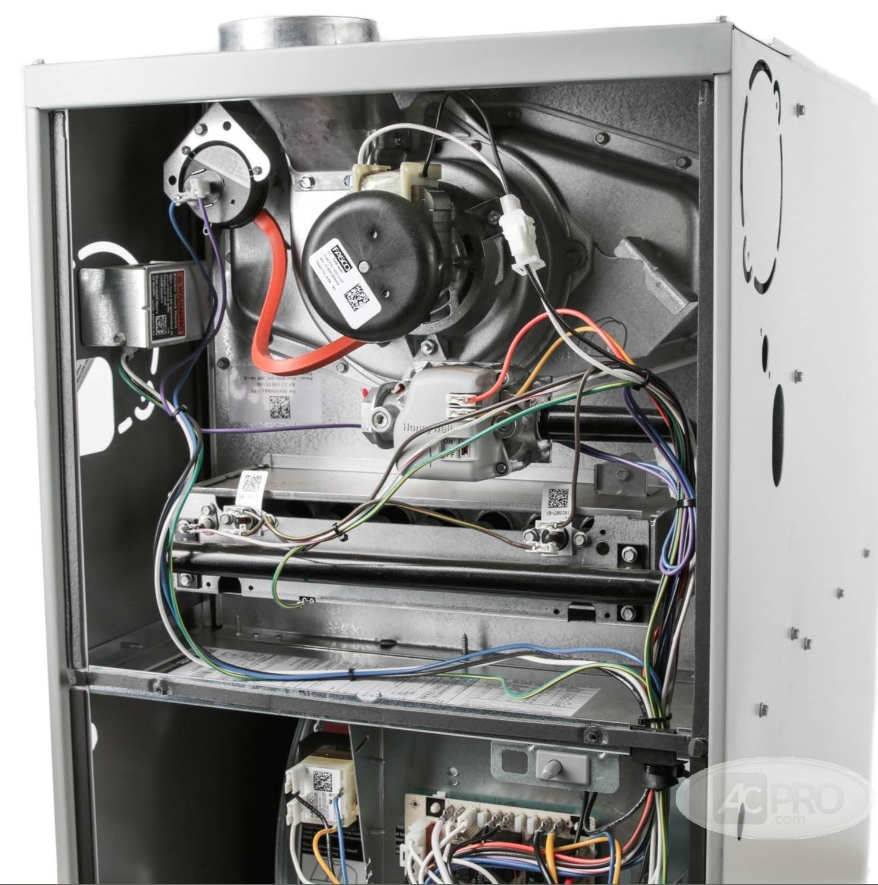 A-Series Ultra Low NOx Gas Furnace 80% Single Stage 80,000 BTU Non-Variable Upflow/Horizontal 17.5" wide - 968628