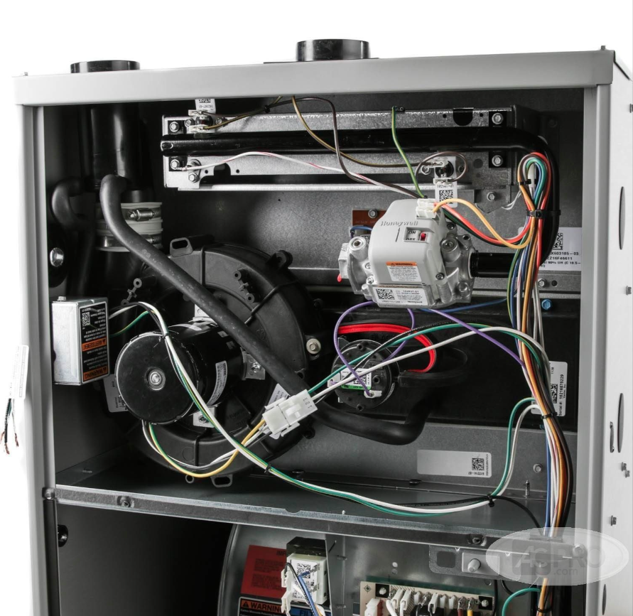 A-Series Ultra Low NOx Gas Furnace 95% Single Stage 80,000 BTU Non-Variable Upflow/Horizontal 21" wide - 965476