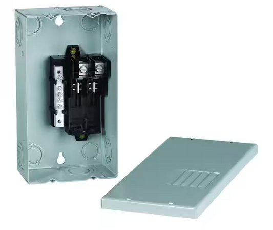 PowerMark Gold 40 Amp 2-Space 4-Circuit Indoor Single-Phase Main Lug Circuit Breaker Panel - 9376330