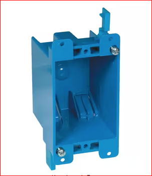 1-Gang 14 cu. in. PVC Old Work Electrical Switch and Outlet Box - 9202460