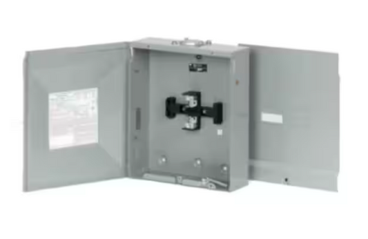 BR 125 Amp 4-Space 8-Circuit Outdoor Main Lug Loadcenter with Cover - 9531267