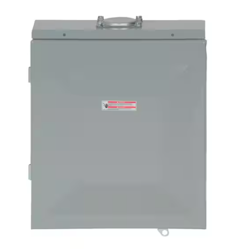 BR 125 Amp 8-Space 16-Circuit Outdoor Main Lug Loadcenter with Cover - 9531177