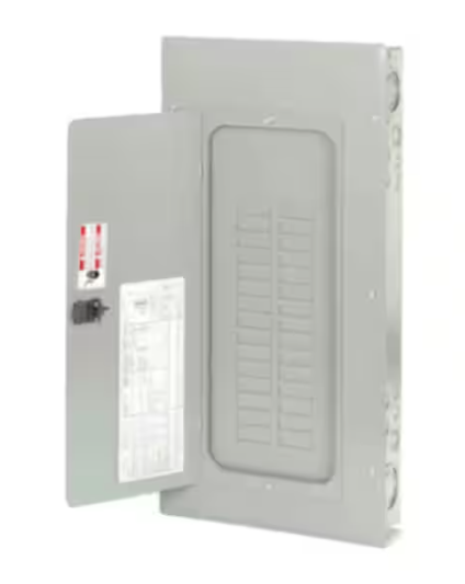 BR 200 Amp 30-Space 40-Circuit Indoor Main Lug Loadcenter with Cover - 9228587