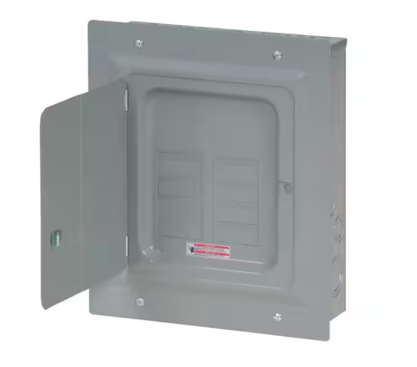 BR 125 Amp 8-Space 16-Circuit Indoor Main Lug Loadcenter with Flush Door - 9531297