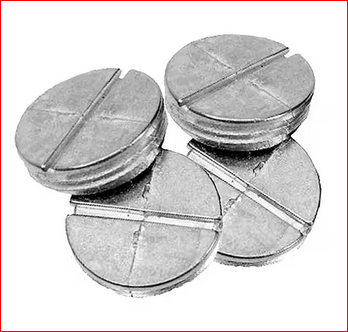 3/4 inch Weatherproof Electrical Box Closure Plugs, Gray, (4-Pack) - 91010323358