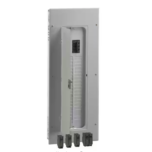 200 Amp 40-Space 80-Circuit Main Breaker Indoor Load Center Contractor Load Center and Breaker Kit - 91002340453