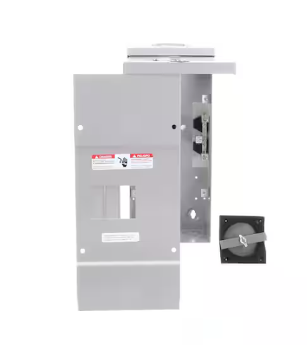 100 Amp 3-Space 3-Circuit 3-Phase Main Lug Breaker Outdoor Small Load Center Enclosures Type EQ