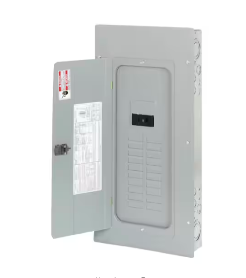 BR 200 Amp 20 Space 40 Circuit Indoor Main Breaker Loadcenter with Combination Cover - 9531639