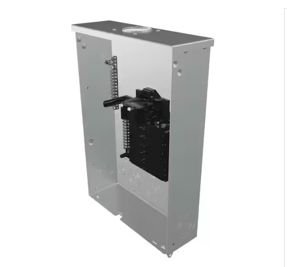 PN Series 100 Amp 12-Space 24-Circuit Main Breaker Plug-On Neutral Load Center Outdoor with Copper Bus - 91005046845