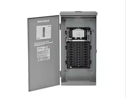 20 Space Outdoor Load Center with 200 Amp Main Circuit Breaker - 91009516869