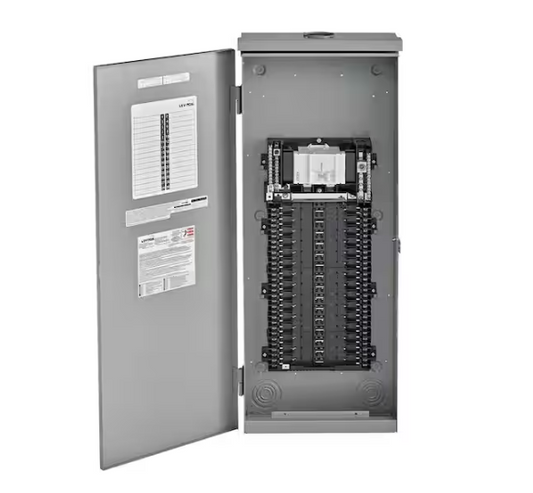 30 Space Outdoor Load Center with 125 Amp Main Circuit Breaker - 91009516870