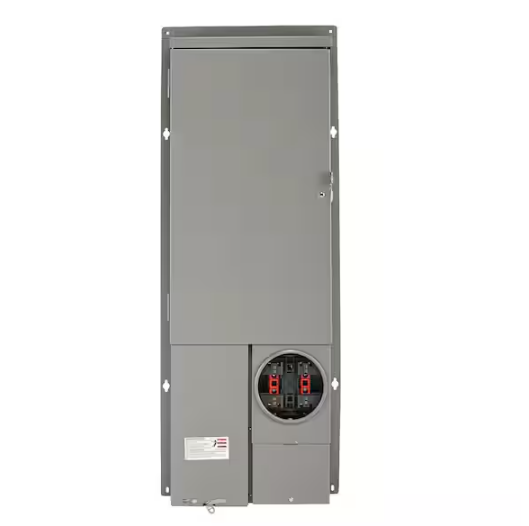 200 Amp 12-Space All-in-One UG/OH Semi-Flush (Solar Ready) Panel with Main Breaker - 91005129772