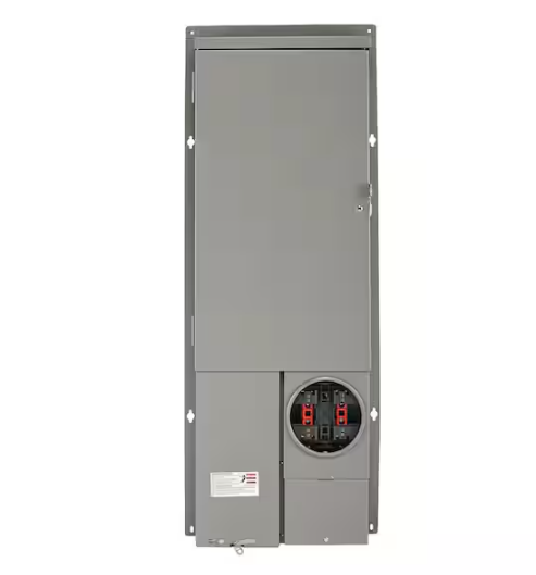 200 Amp 40-Space All-in-One UG/OH Semi-Flush (Solar Ready) Panel with Main Breaker - 91005140995