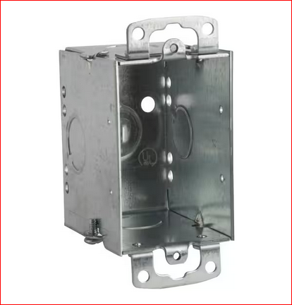 3 in. Steel 14 cu. in. Old Work Switch Box - 9263131