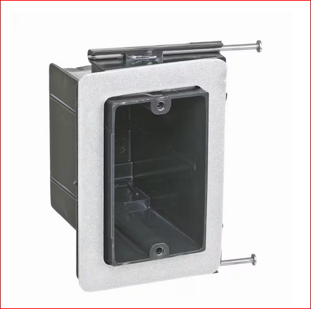 1-Gang 22 1/2 cu. in. New Work Non-Metallic Vapor Tight Electrical Wall Box - 9206941