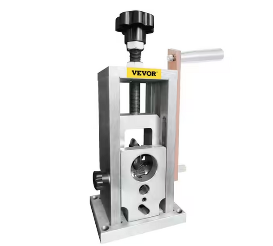 Wire Stripping Machine 0.06 in. to 1.57 in. Drill Powered Manual Copper Stripper with Heat Treated Ultra Long Blade - 91009063296