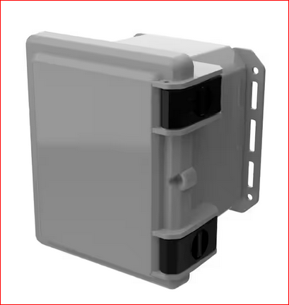 Nema 4x, I Series 9.7 in. L X 8.2 in. W X 7.5 in. H Polycarbonate Hinged Latch Cabinet Gray Top and Gray Bottom - 91009597426