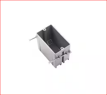 1-Gang 20 cu. in. PVC New Work Electrical Box (100-Case) - 91010859725