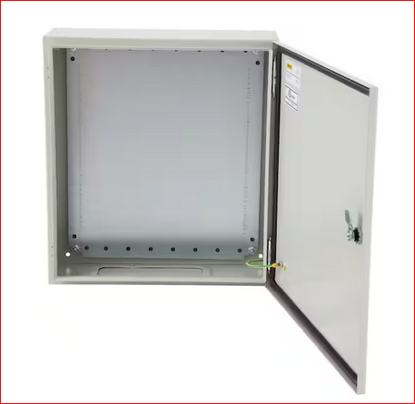 Electrical Box Enclosure 20x16x10 NEMA 4 IP65 Outdoor Junction Box Carbon Steel Hinge with Rain Hood for Outdoor Indoor - 91009983283