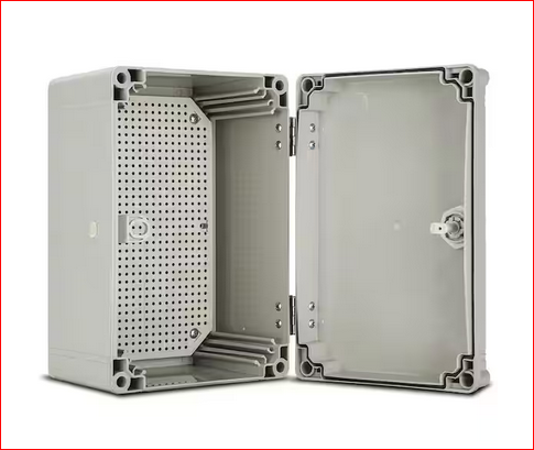 11.8 in. H x 7.9 in. L x 6.3 in. W Electrical Junction Box IP66 Waterproof with Mounting Panel and Hinged Cover (1-Pack) - 91010661936