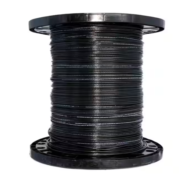 2500 ft. 14 Black Solid CU THHN Wire - 91000536061