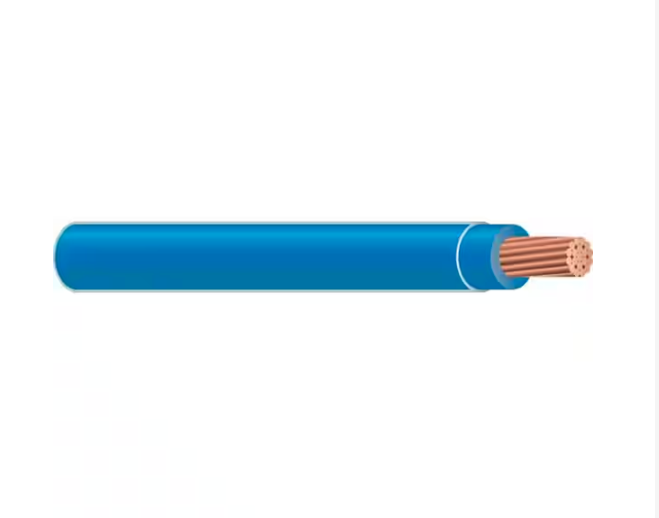 (By-the-Foot) 14 Blue Stranded CU THHN Wire - 9751522