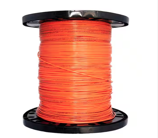 2500 ft. 14 Orange Stranded CU THHN Wire - 91000536759