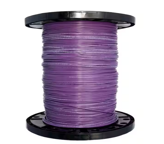 2500 ft. 14 Purple Stranded CU THHN Wire - 91000536766