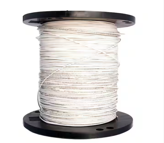 2500 ft. 14 White Stranded CU THHN Wire