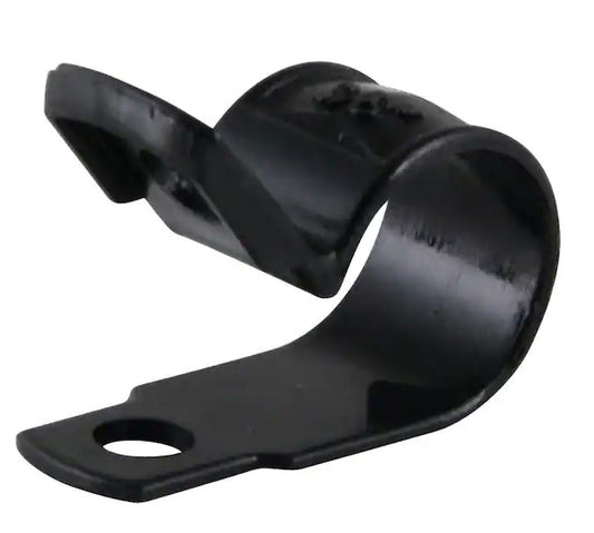 3/8 in. Plastic 1-Hole Cable Clamps (15-Pack) - 9449212