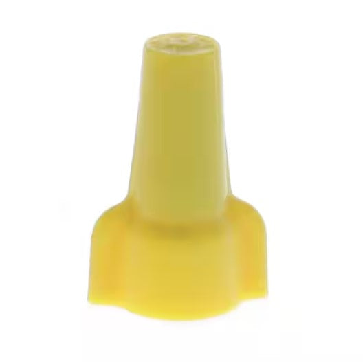 451 Yellow Wing Nut Wire Connectors (500 Per Jar) - 9636264