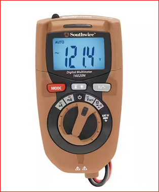 Compact 3-In-1 CAT IV Digital Multi-Meter - 91009560236